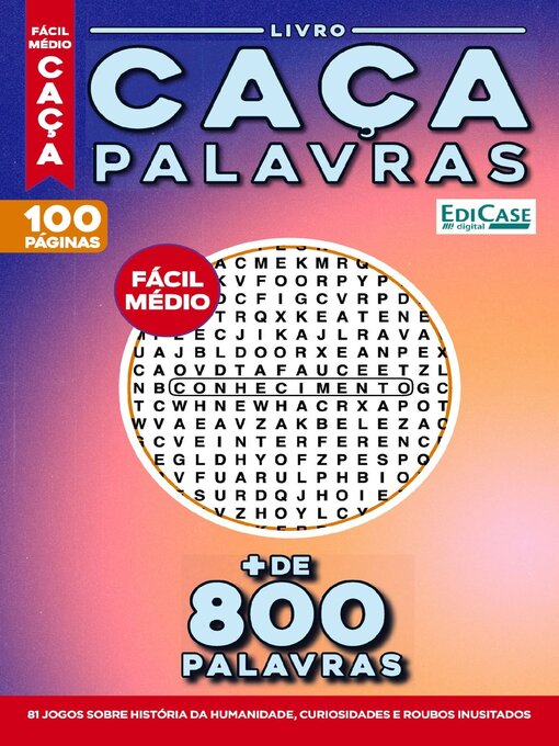 Title details for Caça-Palavras by EDICASE GESTAO DE NEGOCIOS EIRELI - Available